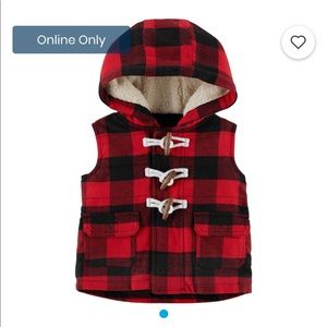 Carters Vest. Never used